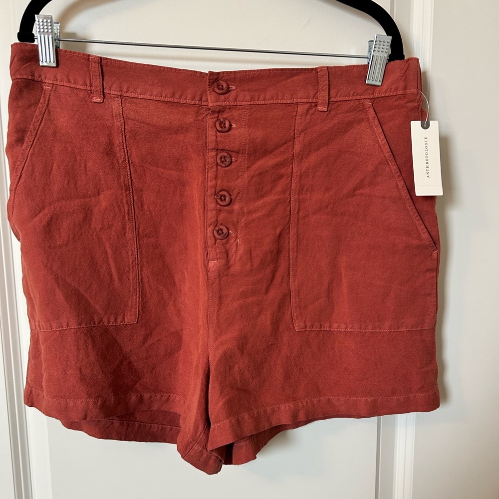 Anthropologie - Cloth & Stone Linen/Rayon Fall/Spring/Summer Shorts